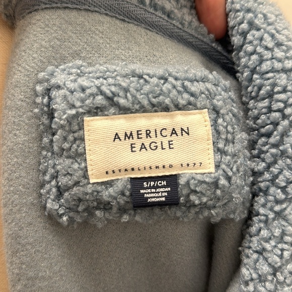 Like New Blue Teddy Coat from American Eagle - Picture 5 of 5